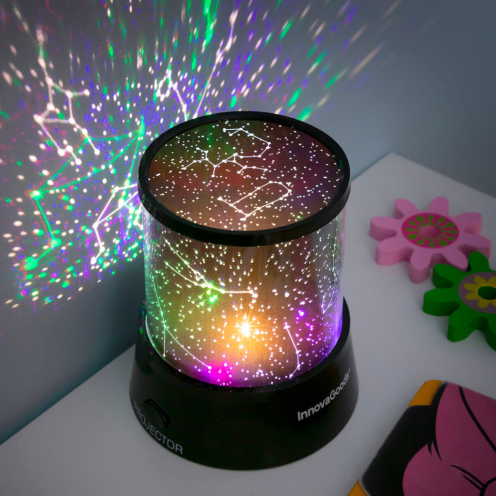 Projektor Galaktyki LED – Lampka Nocna z Projekcją 2w1
