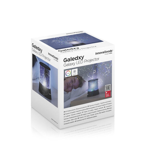 Projektor Galaktyki LED – Lampka Nocna z Projekcją 2w1