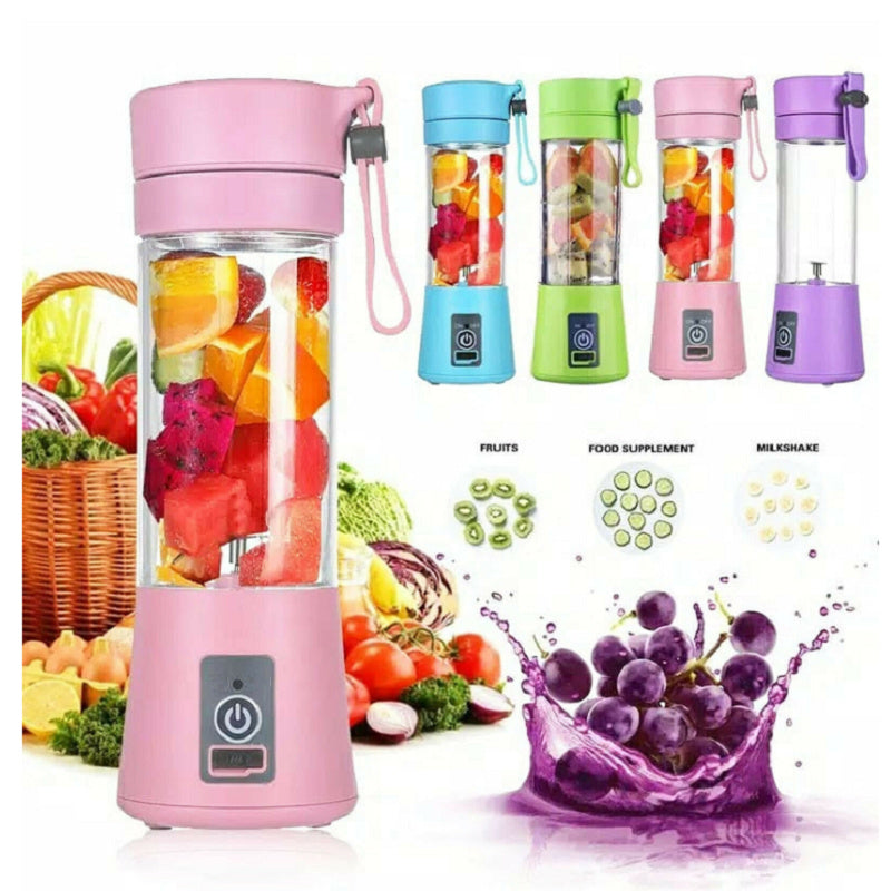 Przenośny Blender USB – Sokowirówka do Smoothie 380ml